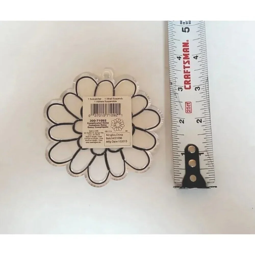 Suncatcher flower Kelly's Crafts Diy Activity